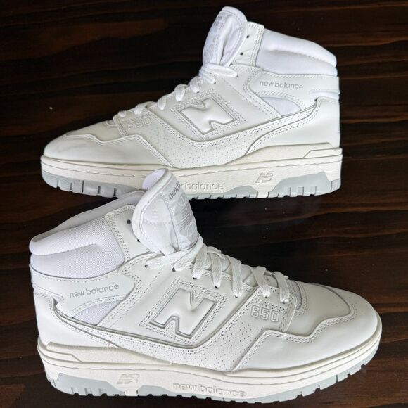 New Balance Men\'s 650R Athletic Shoes Sneakers White BB650RWW Size US 11D - NEW main image 5